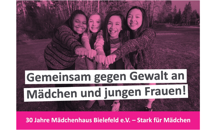Mädchen von vorne | Stark für Mädchen | Mädchenhaus Bielefeld