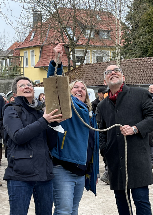 März 2022: Wir feiern Richtfest!