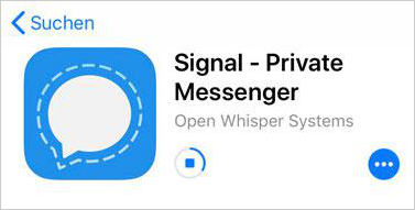 Screenshot | Signal Messenger | iOS